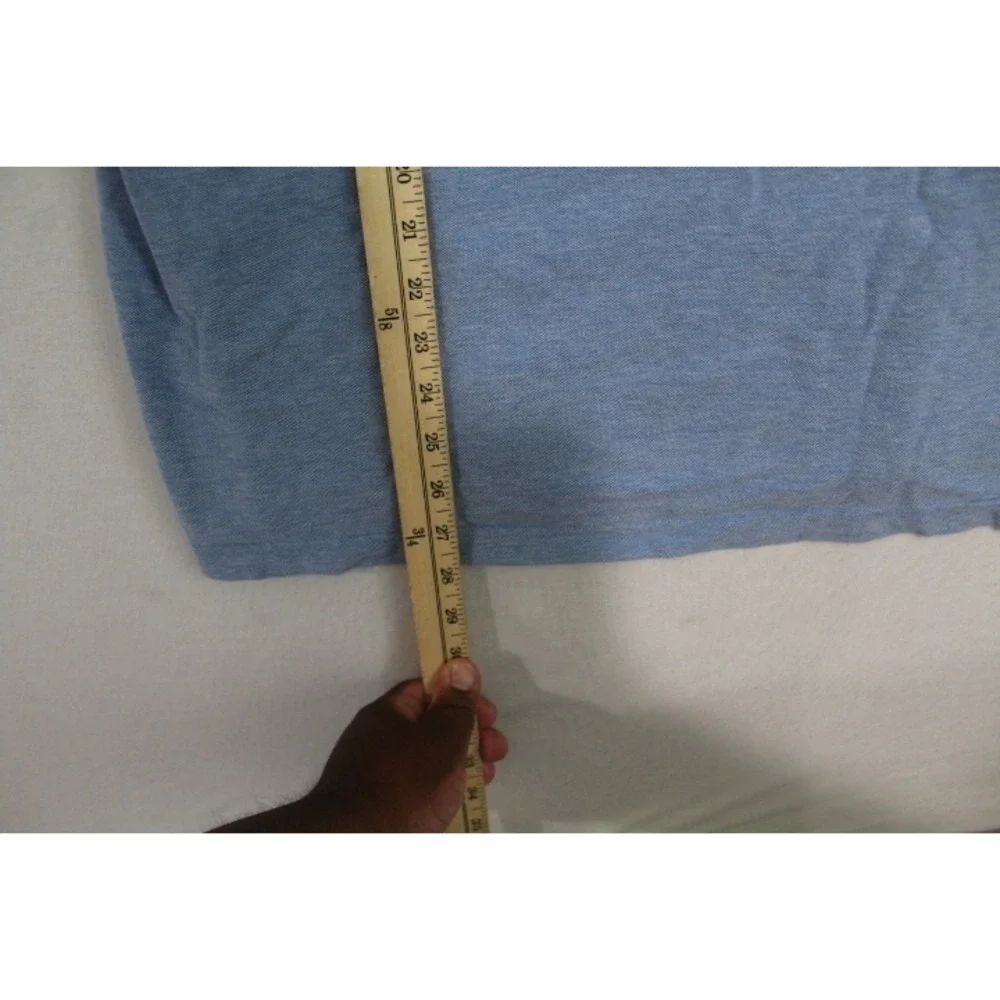Banana Republic Polo Men XL Blue Excellent Organic Cotton Pique Short Sleeve